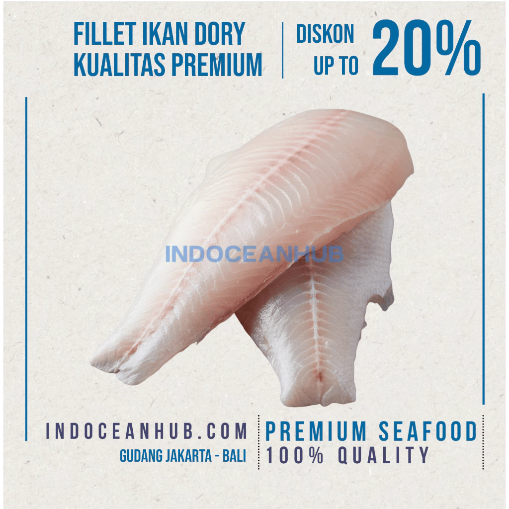 Premium Quality Dory Fish Fillet (Frozen) - By IndoceanHub - view 2