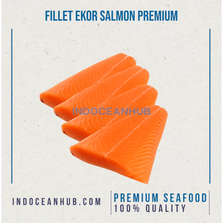 Premium Quality Salmon Fillet Portions (Frozen) - By IndoceanHub - view 1