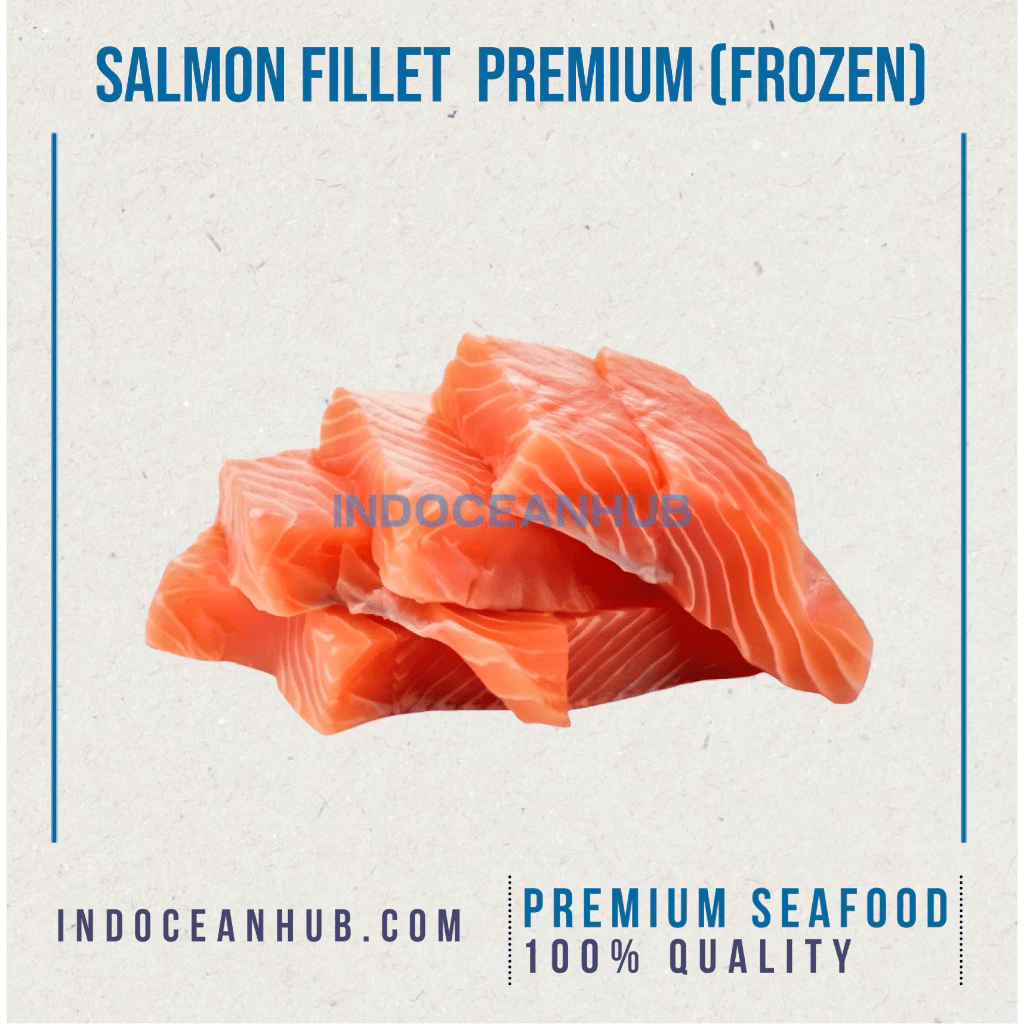 Premium Quality Salmon Fillet Portions (Frozen) - By IndoceanHub - view 2